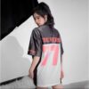 Áo thun nam nữ form rộng unisex thể thao số 77 co giãn 4 chiều không nóng Freesize Fashion - Ảnh 6