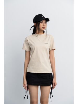 Áo thun Nữ babyteen dưới 55kg in chữ THE KIM không nóng co giãn 4 chiều Freesize Fashion
