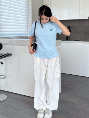 Áo thun Nữ babyteen dưới 55kg in chữ BYC không nóng co giãn 4 chiều Freesize Fashion
