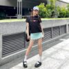 Áo thun Nữ babyteen dưới 55kg in be free không nóng co giãn 4 chiều Freesize Fashion - Ảnh 5