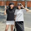Áo thun Nữ babyteen dưới 55kg in chữ NOCTURAL không nóng co giãn 4 chiều Freesize Fashion - Ảnh 4