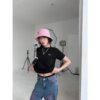 Áo thun Nữ babyteen dưới 55kg in moná không nóng co giãn 4 chiều Freesize Fashion - Ảnh 5