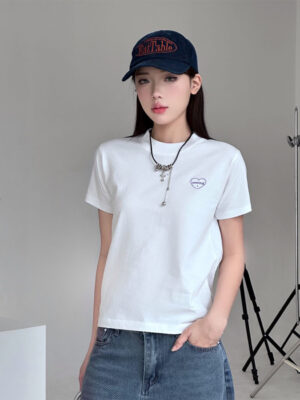 Áo thun Nữ babyteen dưới 55kg in moná không nóng co giãn 4 chiều Freesize Fashion
