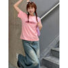 Áo thun Nữ babyteen dưới 55kg in chữ monday không nóng co giãn 4 chiều Freesize Fashion