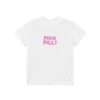 Áo thun Nữ babyteen dưới 55kg in chữ Pink Pill không nóng co giãn 4 chiều Freesize Fashion - Ảnh 5
