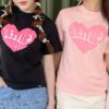 Áo thun Nữ babyteen dưới 55kg in tim bestie không nóng co giãn 4 chiều Freesize Fashion - Ảnh 3
