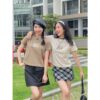 Áo thun Nữ babyteen dưới 55kg in xương rồng không nóng co giãn 4 chiều Freesize Fashion