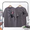 Áo thun Nam Nữ Form rộng freesize in con nhện không nóng co giãn 4 chiều Freesize Fashion - Ảnh 6