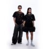Áo thun Nam Nữ Form rộng freesize in H không nóng co giãn 4 chiều Freesize Fashion