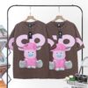 Áo thun Nam Nữ Form rộng freesize hình con dê ecoc không nóng co giãn 4 chiều Freesize Fashion - Ảnh 4