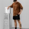 Áo thun Nam Nữ Form rộng freesize chữ CAPMAN không nóng co giãn 4 chiều Freesize Fashion - Ảnh 9