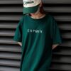 Áo thun Nam Nữ Form rộng freesize chữ CAPMAN không nóng co giãn 4 chiều Freesize Fashion - Ảnh 6