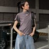 Áo thun Nữ baby tee dưới 55kg in chữ K không nóng co giãn 4 chiều Freesize Fashion - Ảnh 5