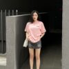 Áo thun Nữ baby tee dưới 55kg chữ WEAR không nóng co giãn 4 chiều Freesize Fashion - Ảnh 9