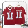 Áo thun nam nữ form rộng cổ tim số 11 co giãn 4 chiều không nóng Freesize Fashion - Ảnh 2