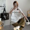 Áo thun Nam Nữ Form rộng freesize in chữ CHAMPIONSP.EMSM không nóng co giãn 4 chiều Freesize Fashion - Ảnh 3