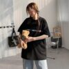 Áo thun Nam Nữ Form rộng freesize in chữ CHAMPIONSP.EMSM không nóng co giãn 4 chiều Freesize Fashion - Ảnh 8