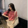 Áo thun Nam Nữ Form rộng freesize in chữ ANIMATE không nóng co giãn 4 chiều Freesize Fashion - Ảnh 3