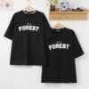 Áo thun Nam Nữ Form rộng freesize chữ FOREST không nóng co giãn 4 chiều Freesize Fashion - Ảnh 2