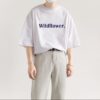 Áo thun Nam Nữ Form rộng freesize in chữ WILDFLOWER không nóng co giãn 4 chiều Freesize Fashion