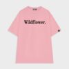 Áo thun Nam Nữ Form rộng freesize in chữ WILDFLOWER không nóng co giãn 4 chiều Freesize Fashion - Ảnh 2