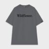 Áo thun Nam Nữ Form rộng freesize in chữ WILDFLOWER không nóng co giãn 4 chiều Freesize Fashion - Ảnh 4