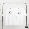 Áo thun Nam Nữ Form rộng freesize in họa tiết hết pin không nóng co giãn 4 chiều Freesize Fashion - Ảnh 3