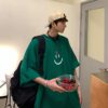 Áo thun Nam Nữ Form rộng freesize in mặt cười không nóng co giãn 4 chiều Freesize Fashion - Ảnh 8