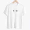 Áo thun Nam Nữ Form rộng freesize in 11:11 không nóng co giãn 4 chiều Freesize Fashion - Ảnh 4