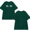 Áo thun Nam Nữ Form rộng freesize in 11:11 không nóng co giãn 4 chiều Freesize Fashion - Ảnh 2
