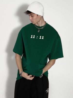 Áo thun Nam Nữ Form rộng freesize in 11:11 không nóng co giãn 4 chiều Freesize Fashion