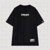 Áo thun Nam Nữ Form rộng freesize chữ CREWZ không nóng co giãn 4 chiều Freesize Fashion - Ảnh 5