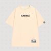 Áo thun Nam Nữ Form rộng freesize chữ CREWZ không nóng co giãn 4 chiều Freesize Fashion - Ảnh 3