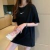 Áo thun Nam Nữ Form rộng freesize in tích V không nóng co giãn 4 chiều Freesize Fashion - Ảnh 5