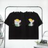 Áo thun nam nữ form rộng freesize thêu lông cute nữ không nóng co giãn 4 chiều Freesize Fashion - Ảnh 5