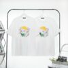 Áo thun nam nữ form rộng freesize thêu lông cute nữ không nóng co giãn 4 chiều Freesize Fashion
