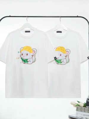 Áo thun nam nữ form rộng freesize thêu lông cute nữ không nóng co giãn 4 chiều Freesize Fashion