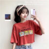 Áo Croptop nữ form rộng dưới 55kg in chữ NEW YORK không nóng co giãn 4 chiều Freesize Fashion - Ảnh 8