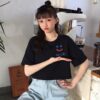 Áo Croptop nữ form rộng dưới 55kg in chữ NICE không nóng co giãn 4 chiều Freesize Fashion - Ảnh 4
