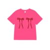 Áo thun Nữ babyteen dưới 55kg in nơ đôi không nóng co giãn 4 chiều Freesize Fashion - Ảnh 5