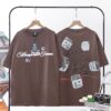 Áo thun Nam Nữ Form rộng freesize chữ Money never cheats không nóng co giãn 4 chiều Freesize Fashion - Ảnh 7