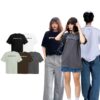 Áo thun Nam Nữ Form rộng freesize chữ SEVEN MILLIONS không nóng co giãn 4 chiều Freesize Fashion - Ảnh 2