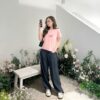 Áo thun Nữ baby tee dưới 55kg in chữ Lovely Life không nóng co giãn 4 chiều Freesize Fashion - Ảnh 5