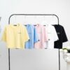 Áo Croptop nữ form rộng tay ngắn cổ tròn dưới 55kg in chữ masonprice không nóng co giãn 4 chiều Freesize Fashion