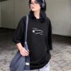 Áo thun Nam Nữ Form rộng freesize in chữ noctural.studio không nóng co giãn 4 chiều Freesize Fashion - Ảnh 3