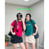 Áo thun Nữ baby tee dưới 55kg chữ Karants không nóng co giãn 4 chiều không xù lông Freesize Fashion - Ảnh 5