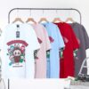 Áo thun form rộng nam nữ LABUBUMACARON không nóng co giãn 4 chiều không xù lông Freesize Fashion - Ảnh 2