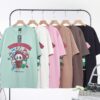Áo thun form rộng nam nữ LABUBUMACARON không nóng co giãn 4 chiều không xù lông Freesize Fashion - Ảnh 8