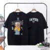 Áo thun nam nữ form rộng chữ DAVIES không nóng co giãn 4 chiều không xù lông Freesize Fashion - Ảnh 4