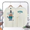 Áo thun nam nữ form rộng chữ DAVIES không nóng co giãn 4 chiều không xù lông Freesize Fashion - Ảnh 5